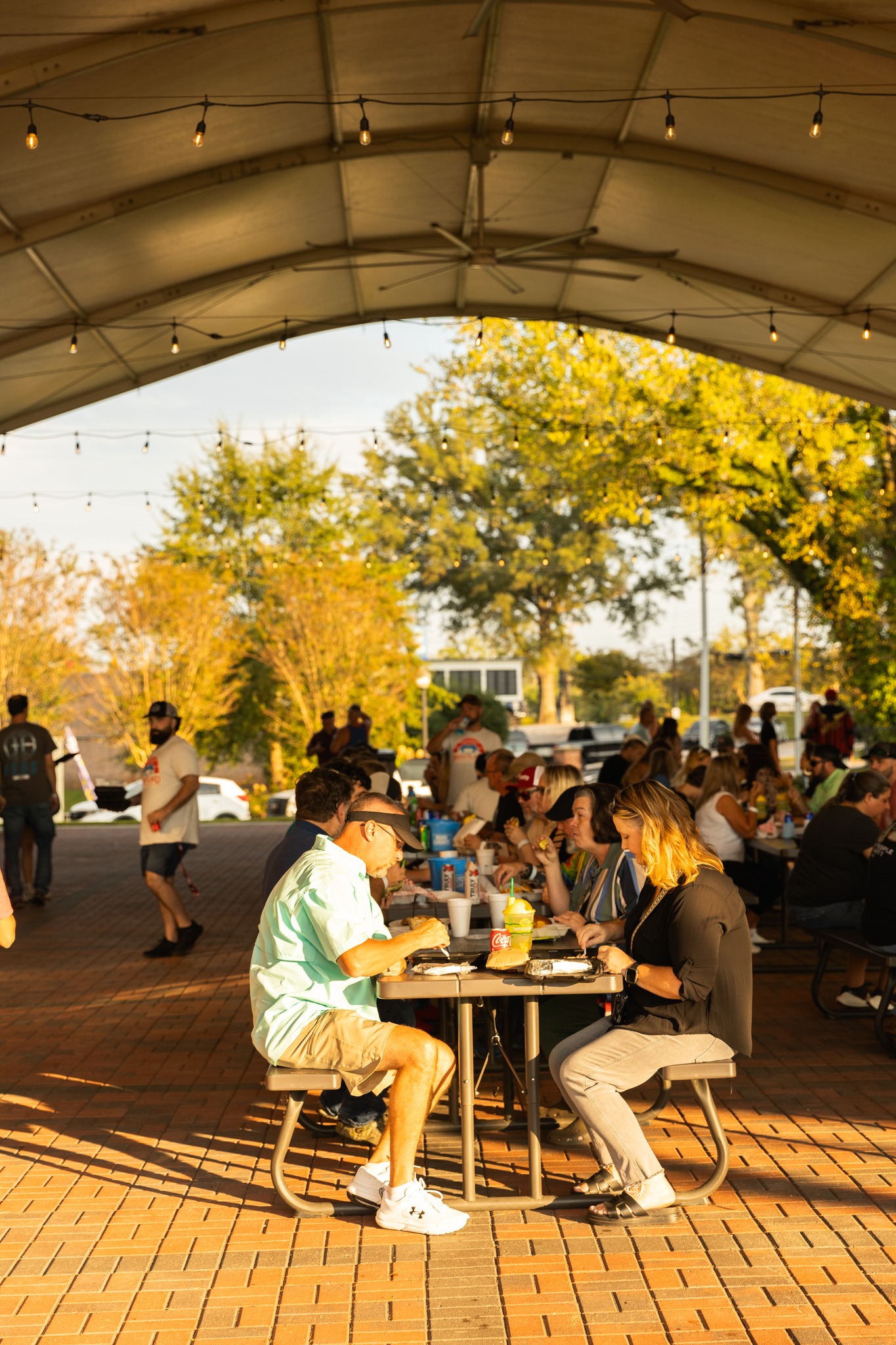 Delicious food and beverages at Sweetland Amphitheatre
